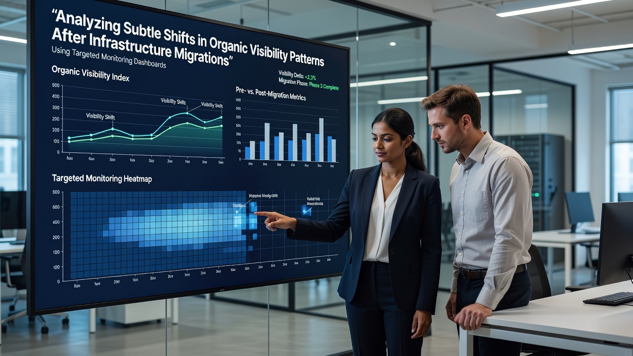 Analyzing Subtle Shifts in Organic Visibility Patterns After Infrastructure Migrations Using Targeted Monitoring Dashboards